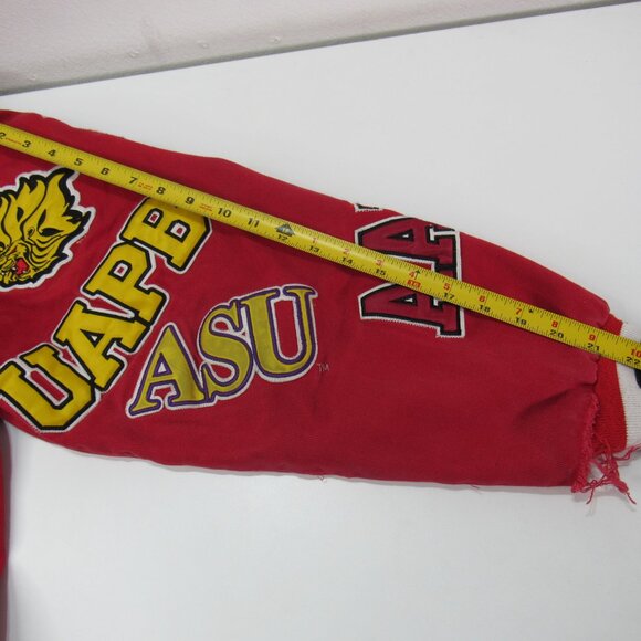 Big Boy Swac Southwestern Athletic Conference Jacket Red Alabama Varsity Men 2XL - Picture 13 of 15